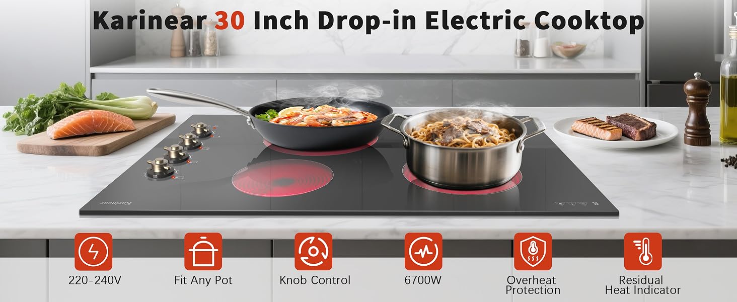 30 inch electric stove