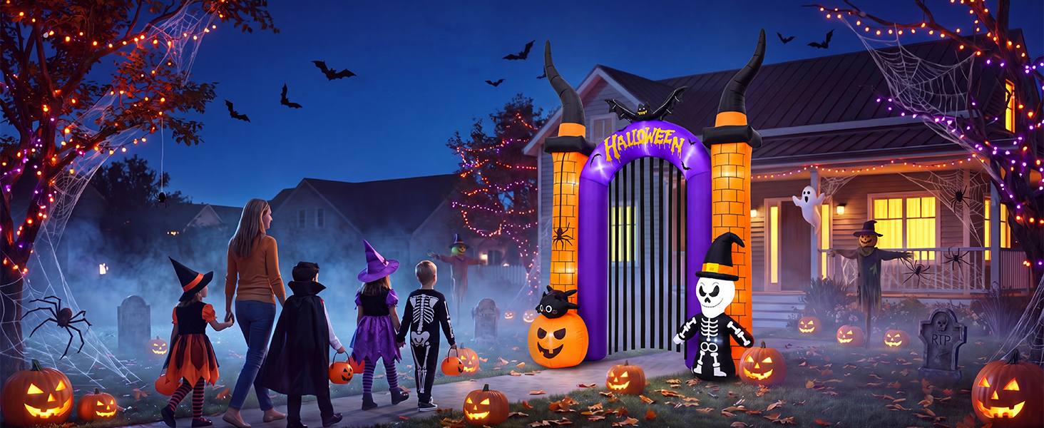 Halloween Archway Outdoor Decorations