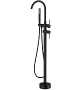 FORIOUS Rain Shower System, 10 Inch Shower Head System, Black Shower Faucet Set, Shower Heads wit...