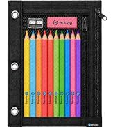 Enday Plastic Pencil Box Large Capacity Pencil Boxes – Pencil box Plastic Pencil Case Office Supp...