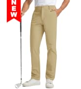 Rouen Golf Pants Men 8 Pockets Water Resistant Flat Front - 30
