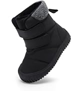 BMCiTYBM Toddler Snow Boots Boys Girls Little Kids Winter Shoes | Warm Faux Fur Lined Outdoor Wat...