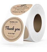 Round 2'' Thermal Labels, Direct Thermal Label,Roll of 750 Thermal Labels Waterproof, Oil-Proof S...