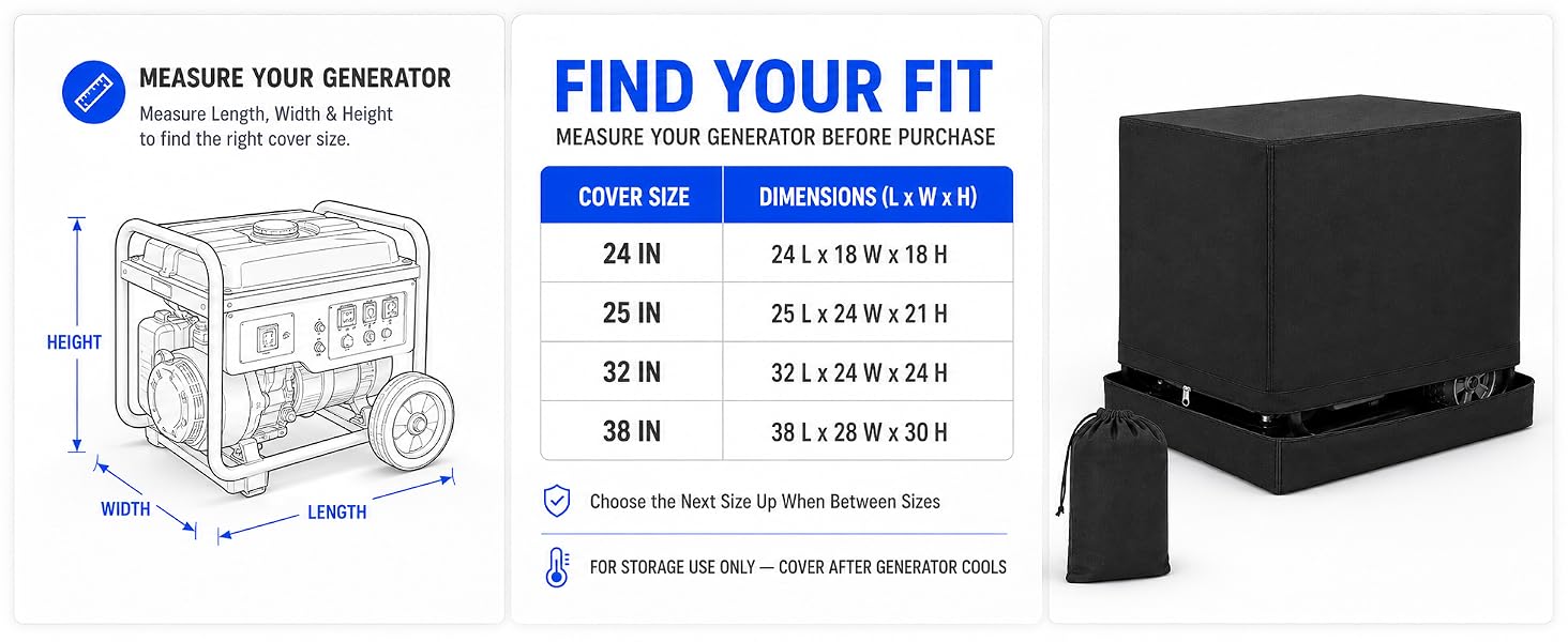 outdoor generator cover