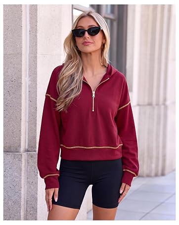 PRETTYGARDEN Women's 2026 Spring Zip Up Y2K Hoodies Casual Long Sleeve Sweatshirts Fall Winter Tr...