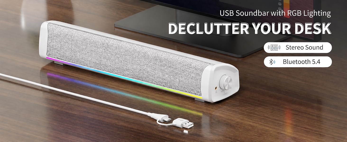 Dynamic RGB lighting that reacts to your sound