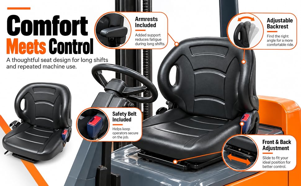 Forklift Seat Fit for Toyota
