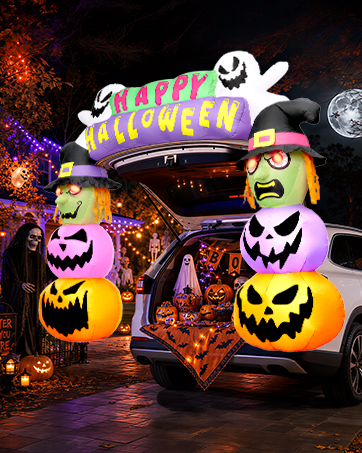 Trunk or Treat Car Decorations Kit
