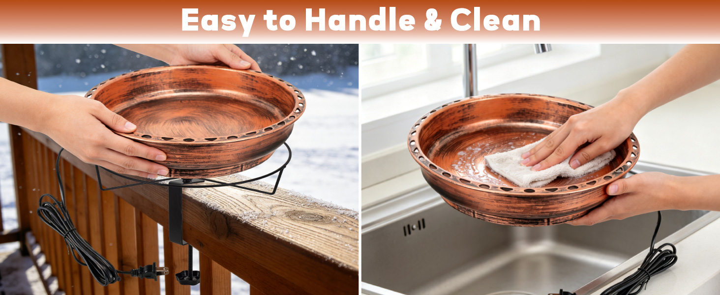 bird bath heater
