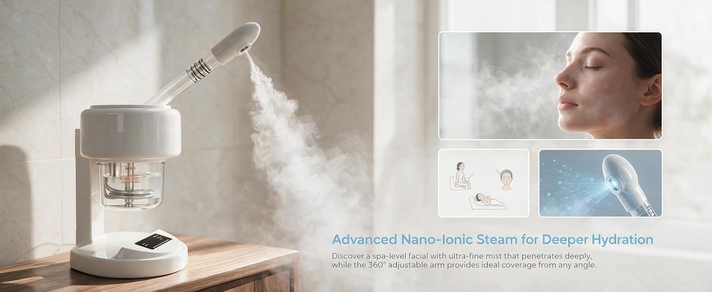Facial steamer