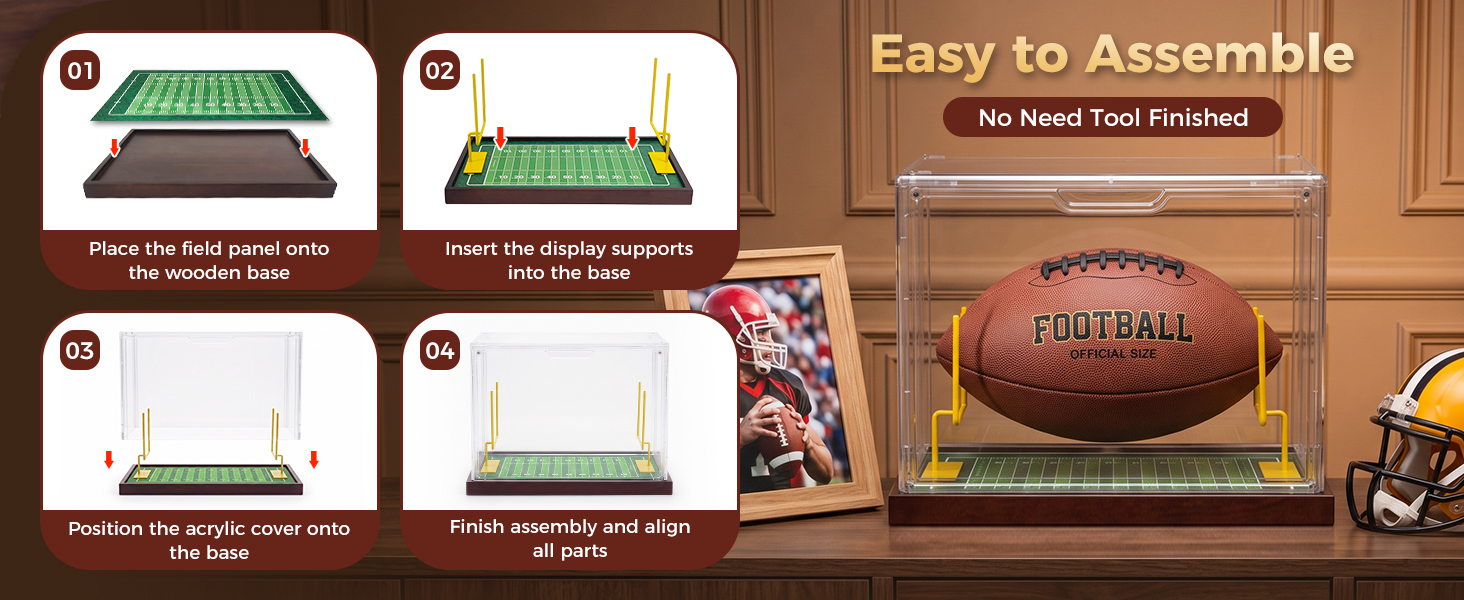football holders for display