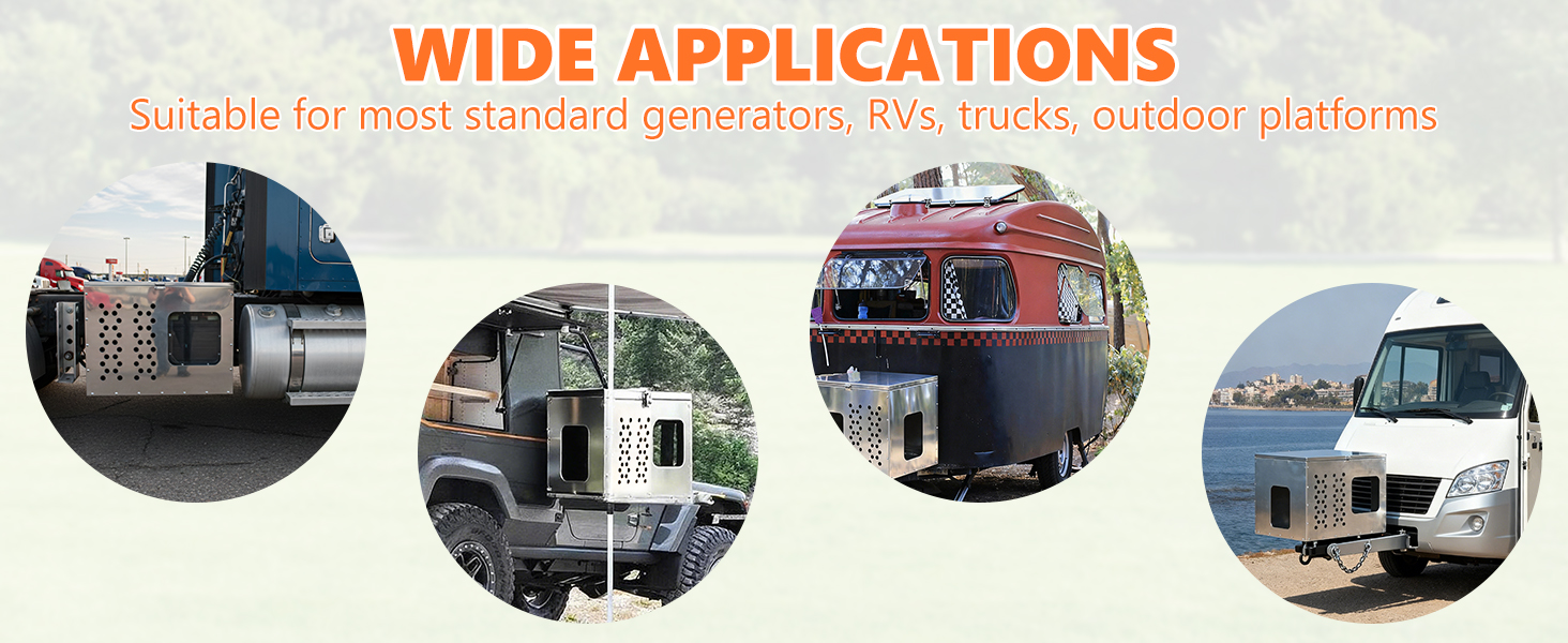 generator shed for outside