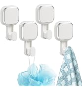 TAILI Suction Toothbrush Holder 2 Pack, Tumblers Replacement Shower Toothbrush Holder for Wall, P...