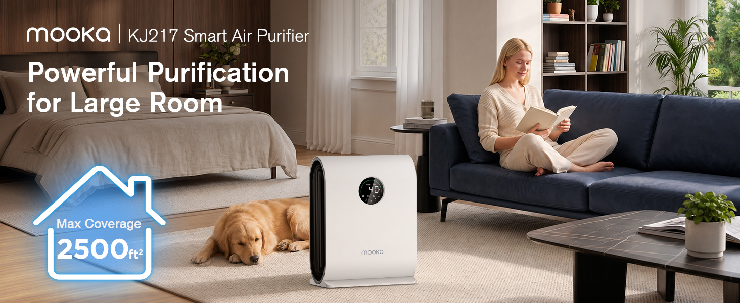 Air Purifiers for home Large Room bedroom air purifiers MOOKA purificador