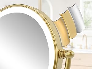lighted vanity mirror wall mounted makeup