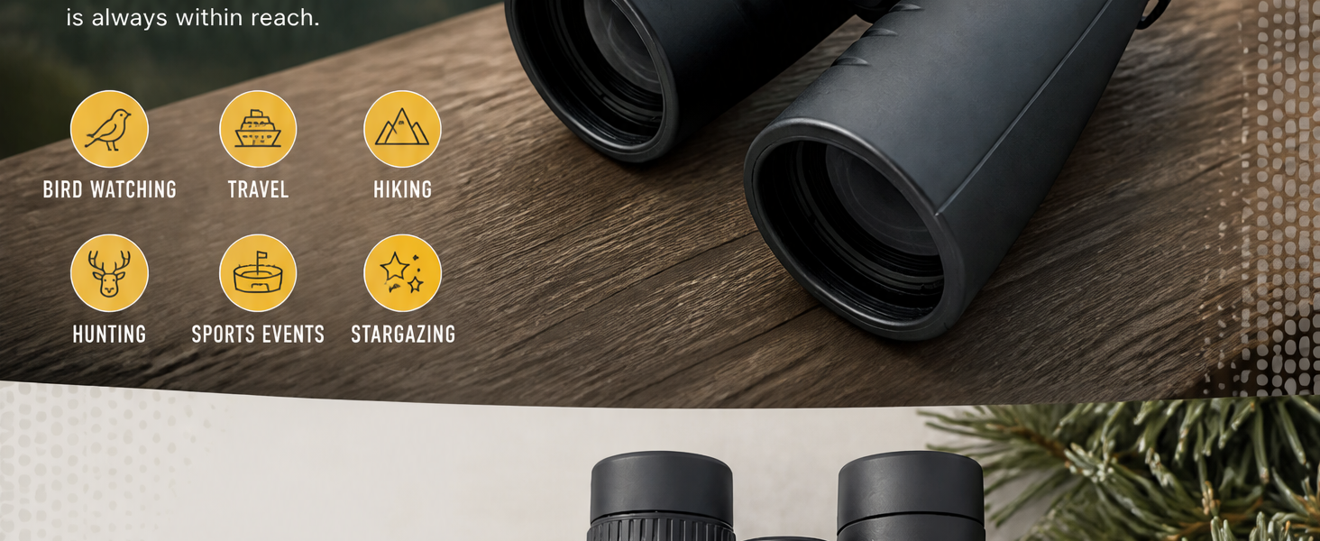 One binoculars. Endless adventures.