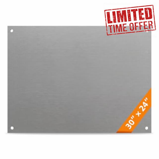 30×24 Inch Stainless Steel Stove Backsplash， No Shelf                                                          MIAOOWITH 304 Steel Splatter Guard