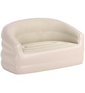 DIMAR GARDEN King Air Mattress with Headboard and Pillows, Inflatable Bed | Blow Up Mattress for ...