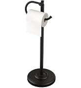 FORIOUS Double Toilet Paper Holder with Shelf, 304 Stainless Steel Wall Mount Tissue Roll Holder ...