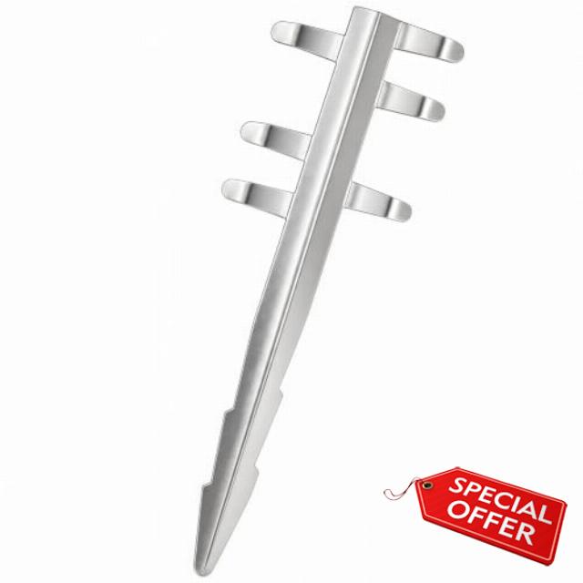 2-1/8" Steel Floral Picks-2000 pcs for Steelpix Stemming Machines                                                          Stainless Steel Floral Stem Support Picks for Fresh & Artificial Flowers