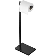 FORIOUS Toilet Paper Holder with Shelf, SUS304 Stainless Steel Wall Mount Toilet Paper Roll Holde...