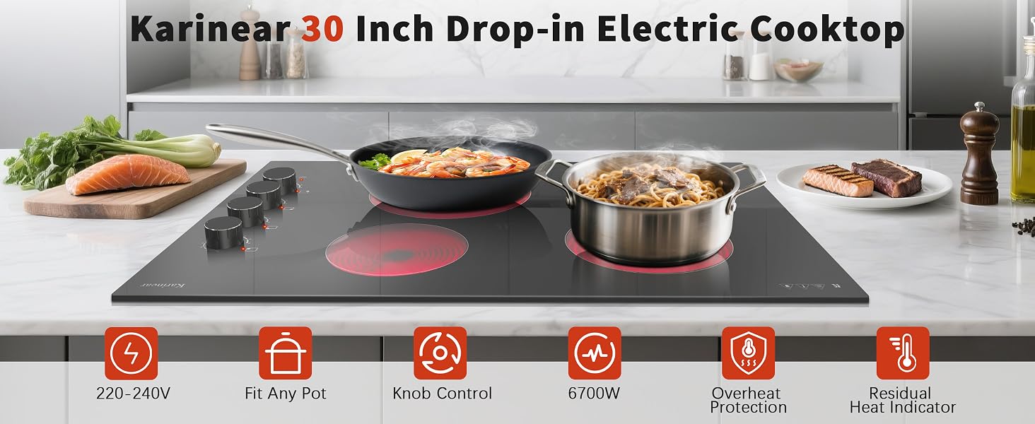 30 inch electric stove