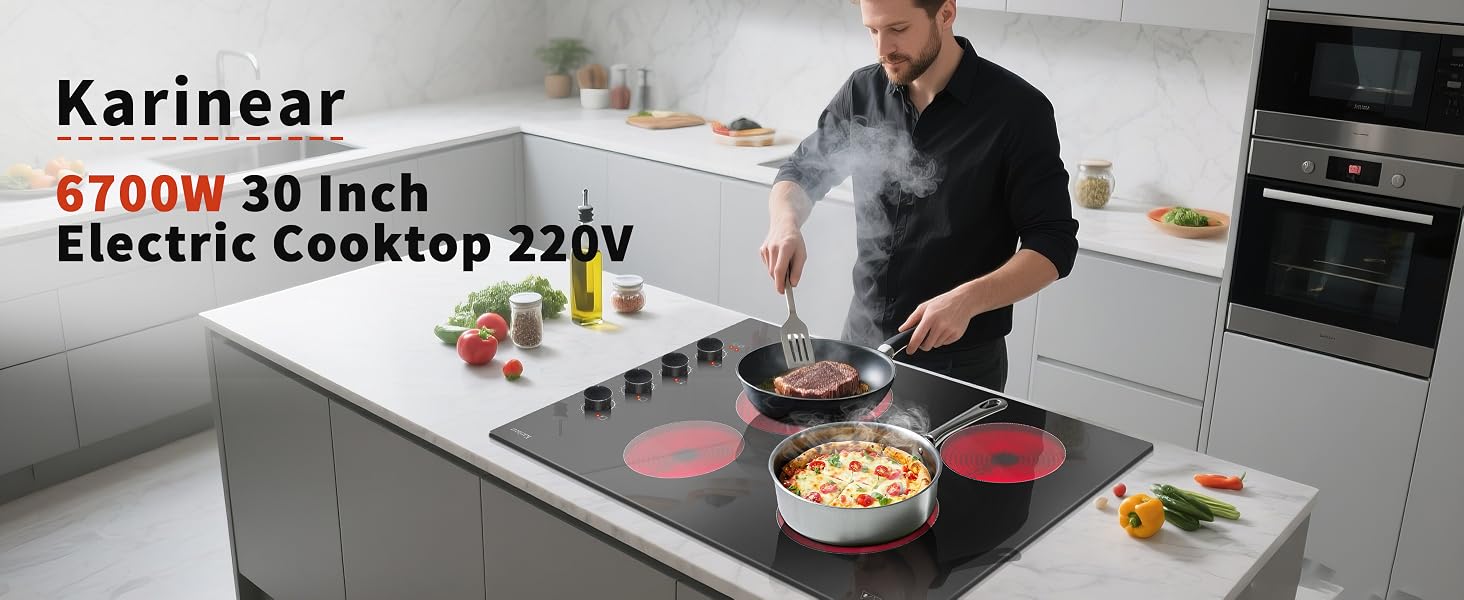 electric cooktop 30 inch