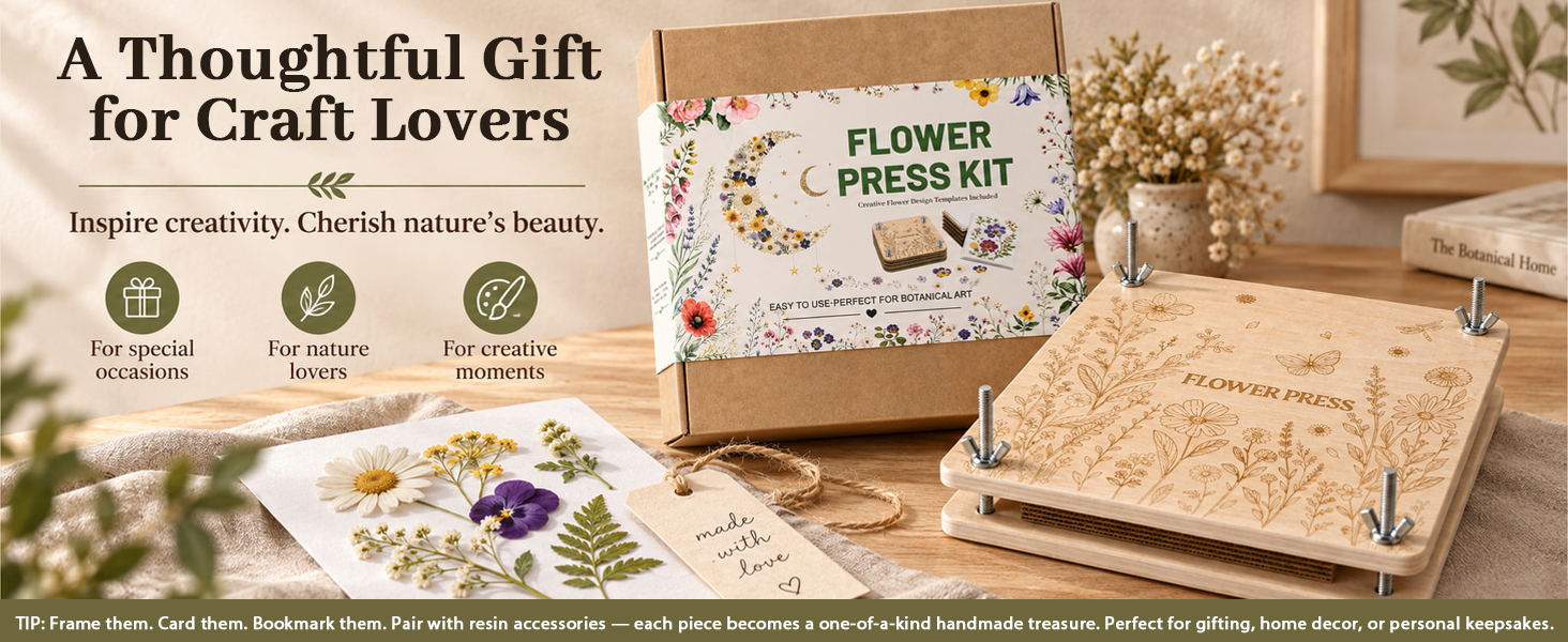 flower press flower press kit craft kits for adults pressed flowers pressed flower kit