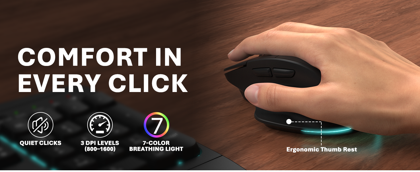 wireless keyboard mouse combo