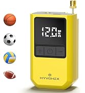 Portable Air Pump for Inflatables, 4000mAh Ultra Fast Air Mattress Pump with Advanced Heat Dissip...