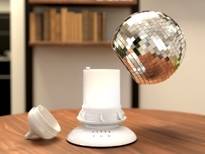 Disco diffuser