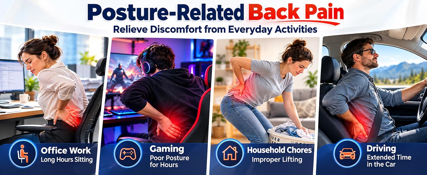 lumbar support pillow for car