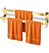 AatrixQuayn Double Towel Bar,Heavy Duty Bathroom Towel Holder,18" Bathroom Towel Rack for Wall Mo...