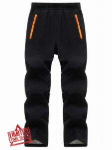 DEVOROPA Kids Snow Pants Boys Ski Pants Fleece Lined Waterproof Trousers                                                          2T-15Y Toddler Youth Girls Snowpants