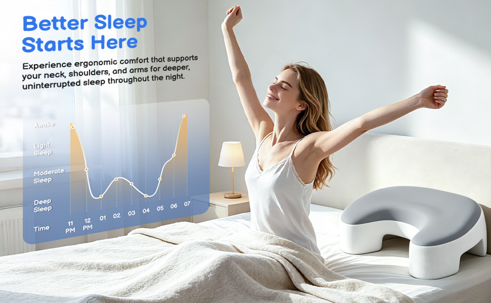 Side-sleeping pillow