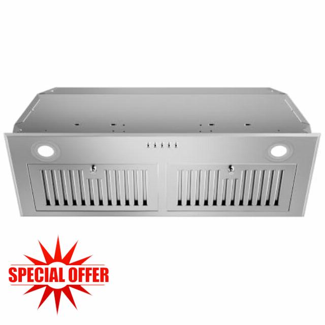 JOEAONZ Range Hood Insert 30 Inch 700 CFM