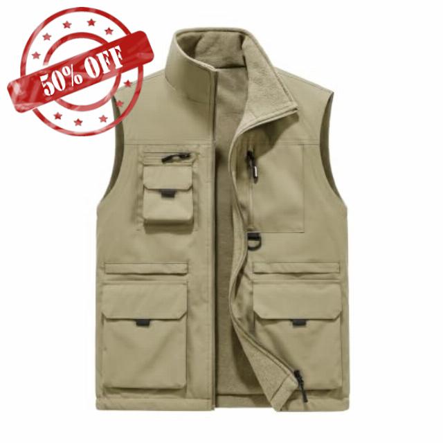 HYCOPROT Men’s Winter Fleece Lined Vest