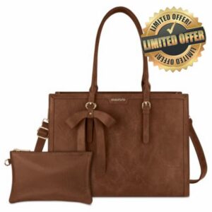 MOSISO Laptop Tote Bag for Women