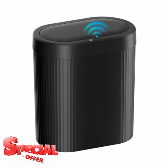 5 Gallon Bathroom Trash Can with Lid