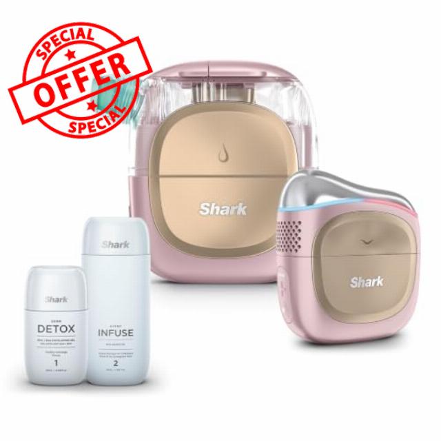 Shark FacialPro Glow + DePuffi 2-in-1 Facial & Contrast Therapy