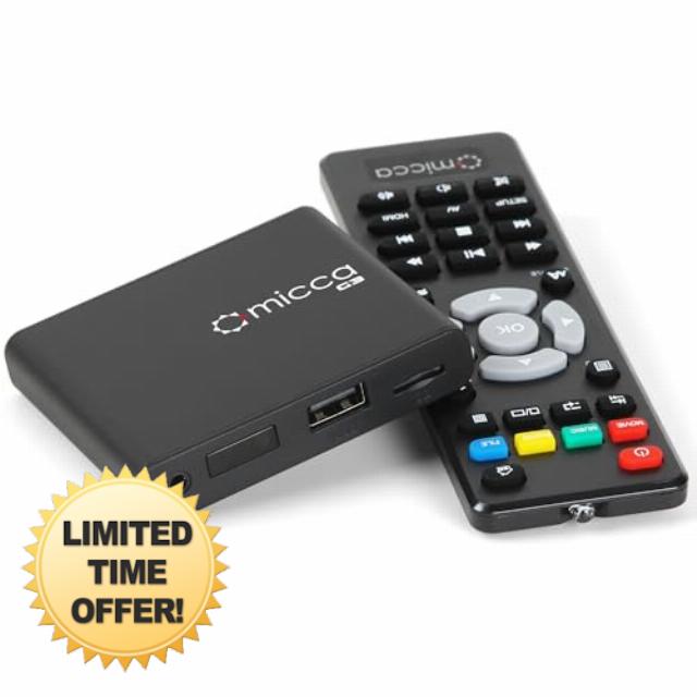 Micca G3 2K Quad-HD USB and microSD Media Player