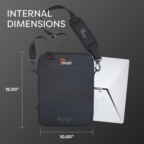 drops and water; includes adjustable shoulder strap.