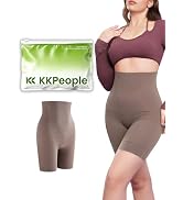 KKPeople ZeroG Faja Shapewear Tummy Control High Waisted Shorts for Women | Buttocks Lifting Desi...