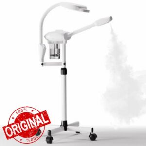 Professional Facial Steamer with 5X Magnifying Lamp                                                          Nano Ionic Face Steamer for Esthetician & Home Spa