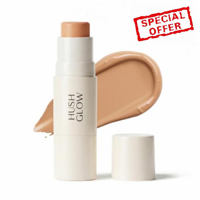 Under eye Concealer Stick with Built in Brush (Natural Nude)                                                          HYDRATING & BUILT-IN BRUSH: Nourishes skin while concealing dark circles—blend flawlessly