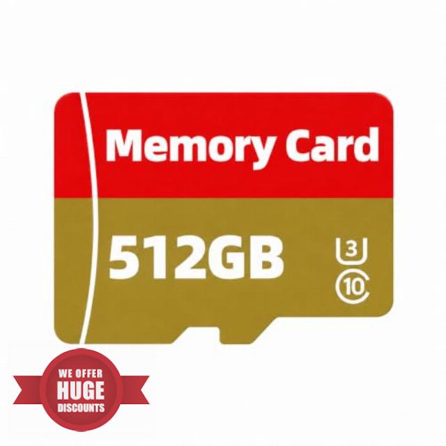 SD Card 512GB with Adapter