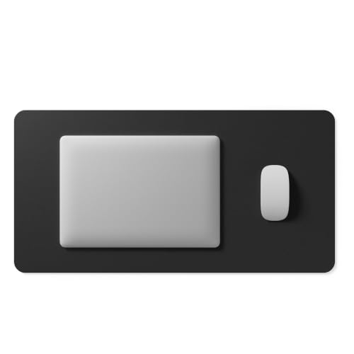 Non-Slip Desk Blotter Pad (Black