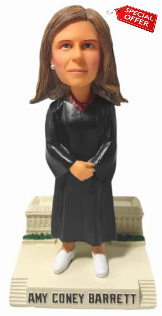 Amy Coney Barrett Supreme Court Justice Bobblehead