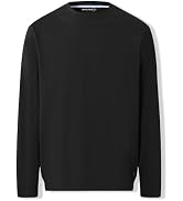M MAELREG Mens Crewneck Sweatshirt Lightweight Warm Brushed Fleece Pullover | 4-Way Stretch,Ultra...