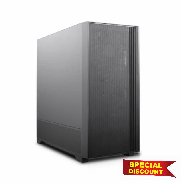 Rosewill Helium NAS Max | ATX Mid Tower Computer Case | Mesh Panel | 4 x 140mm PWM Fan | Support 11 x 3.5 HDD | BTF Motherboard Compatible | USB 3.2 Type-C | Ideal for DIY NAS